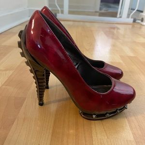 Hades Metal Spine Heels